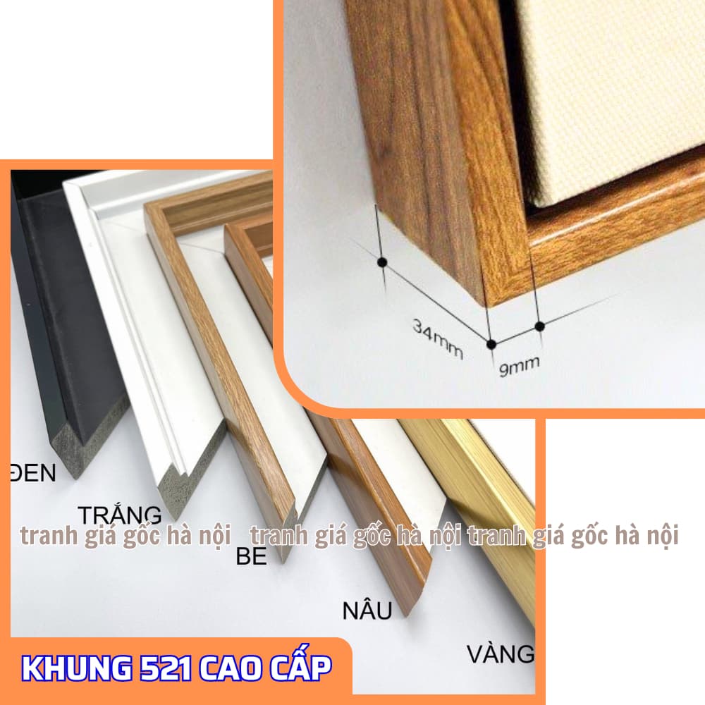 Khung Tranh Composite Cao Cấp - Vẻ Đẹp Hiện Đại Cho Không Gian Sống